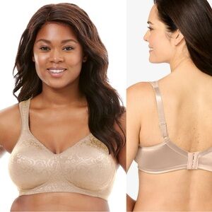 Playtex Plus Size 18 Hour Ultimate Lift & Support Wireless Bra 4745